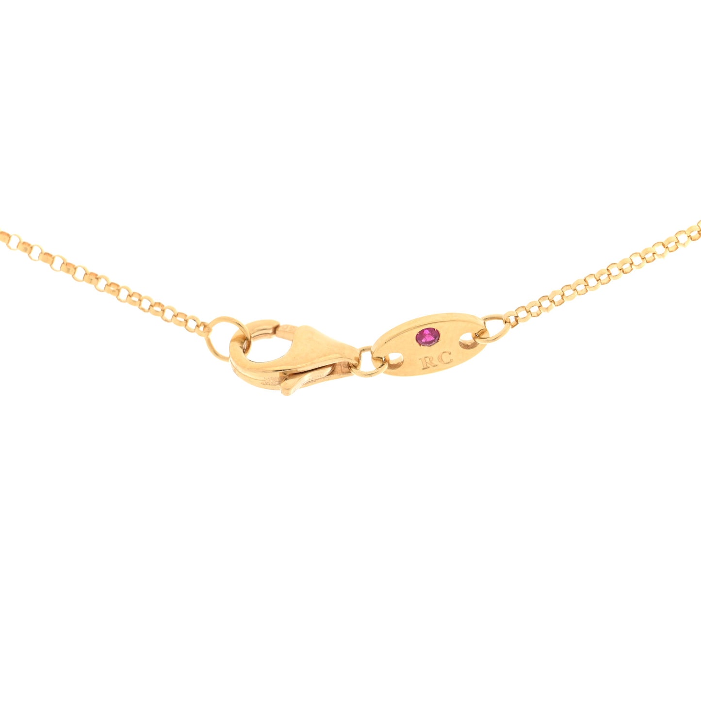 18K Yellow Gold Pois Mois Pendant Necklace