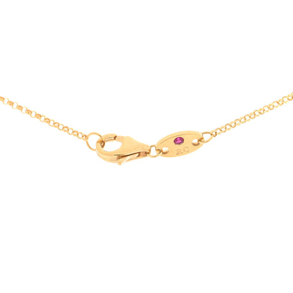 Roberto Coin 18K Yellow Gold Pois Mois Pendant Necklace 4 of 4
