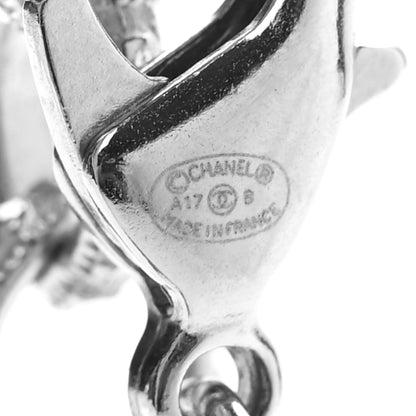 Chanel Pearl CC Star Long Necklace Silver 6 of 7