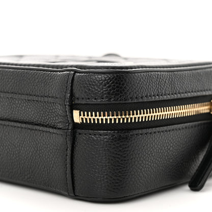 Chanel Caviar Quilted Small CC Filigree Vanity Case Black 10 of 11