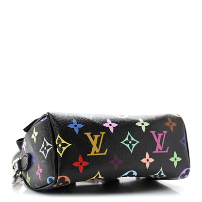 Louis Vuitton LV x TM Monogram Multicolor Nano Speedy Black 4 of 11