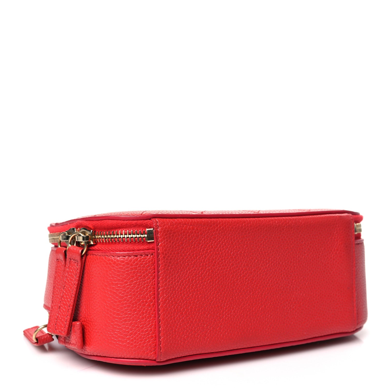 Chanel Caviar Quilted Small Camera Case Red 4 of 12