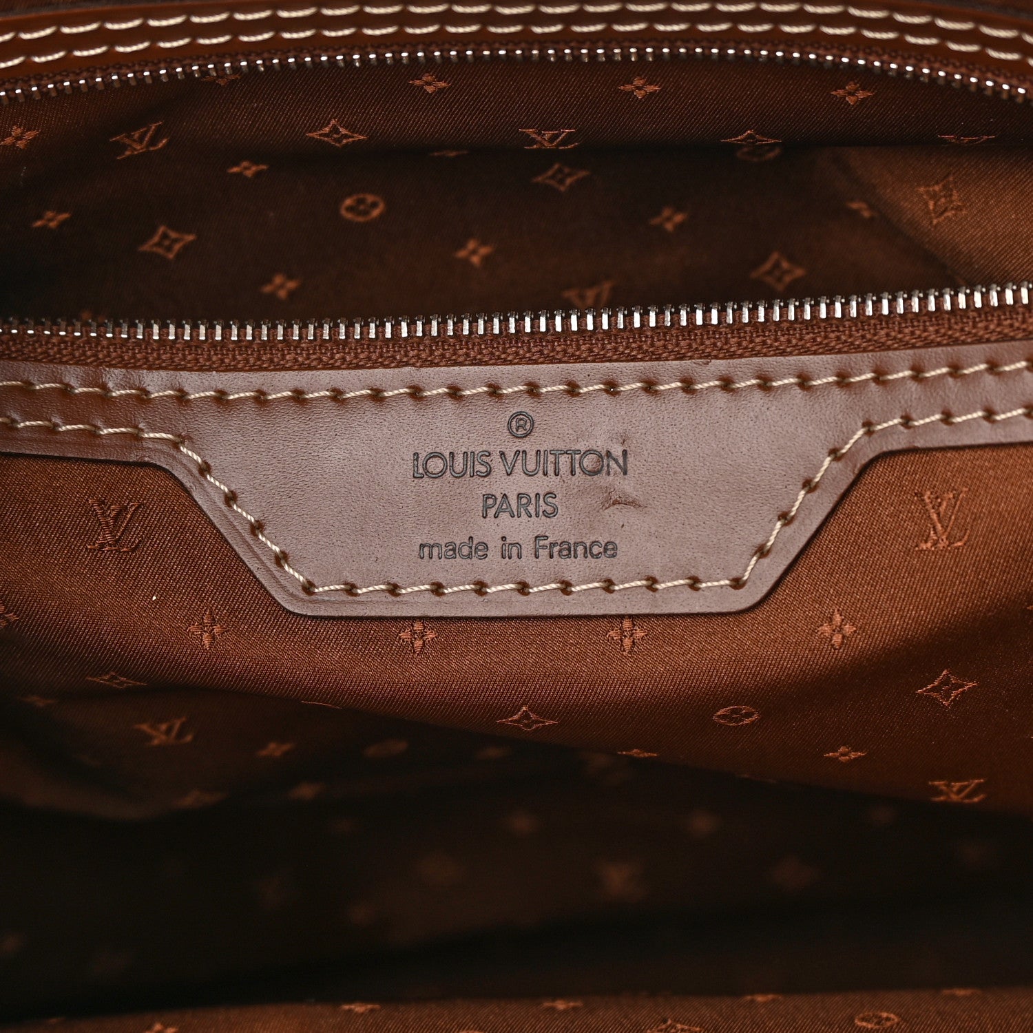 Louis Vuitton Suhali Lockit MM Sienne 6 of 16