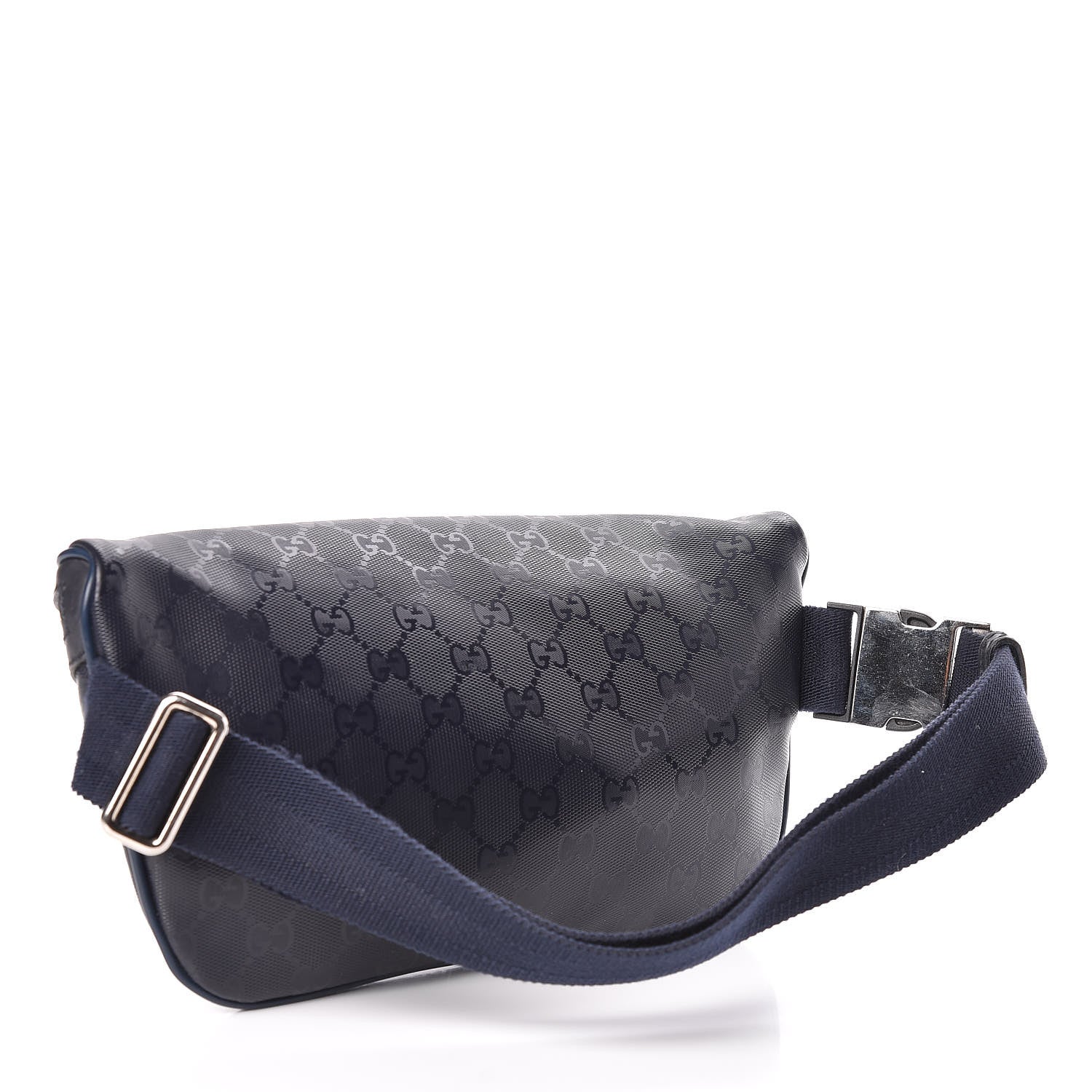 Gucci Imprime Monogram Belt Bag Navy 4 of 19