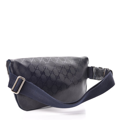 Gucci Imprime Monogram Belt Bag Navy 4 of 19