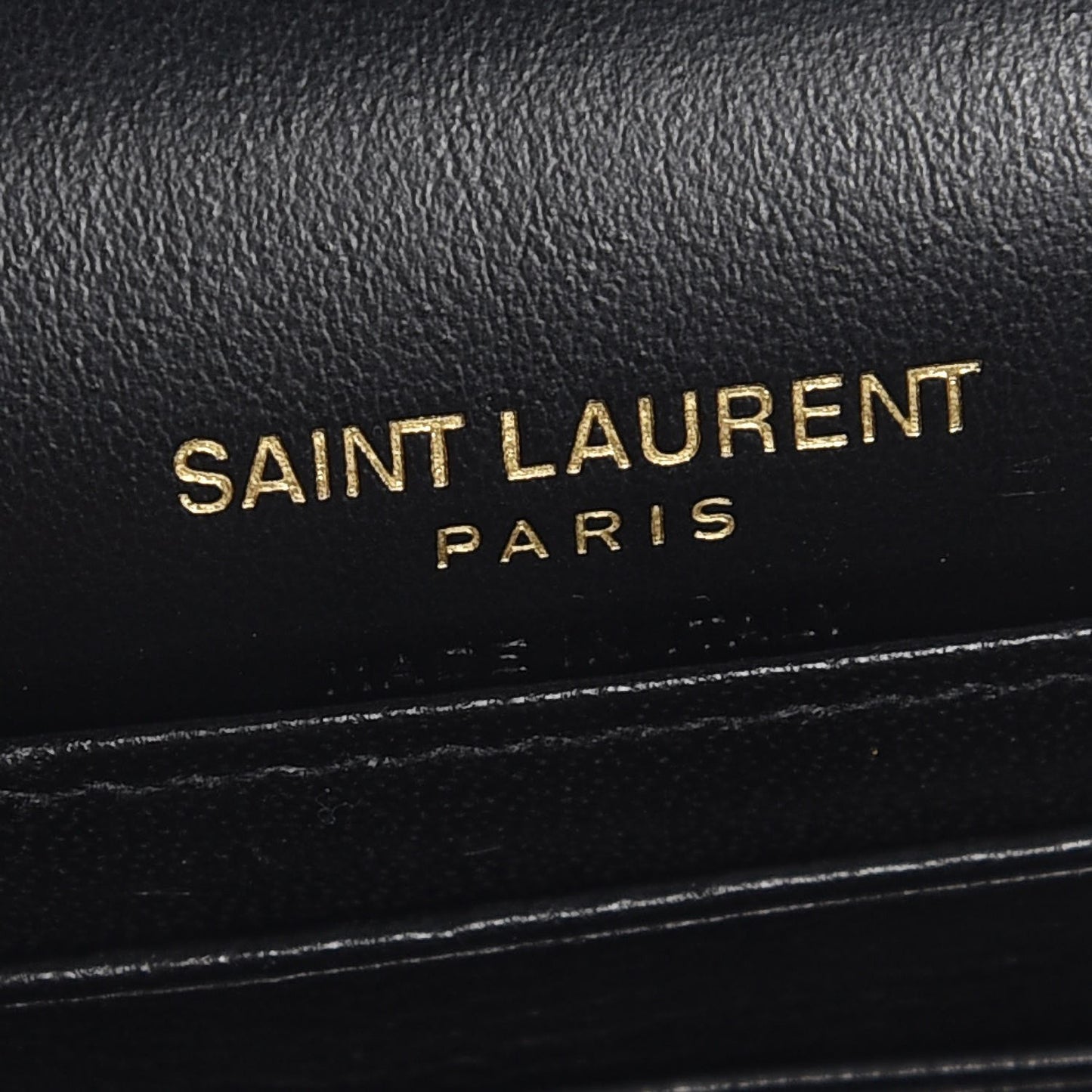 Smooth Calfskin Monogram Kate Belt Bag Black