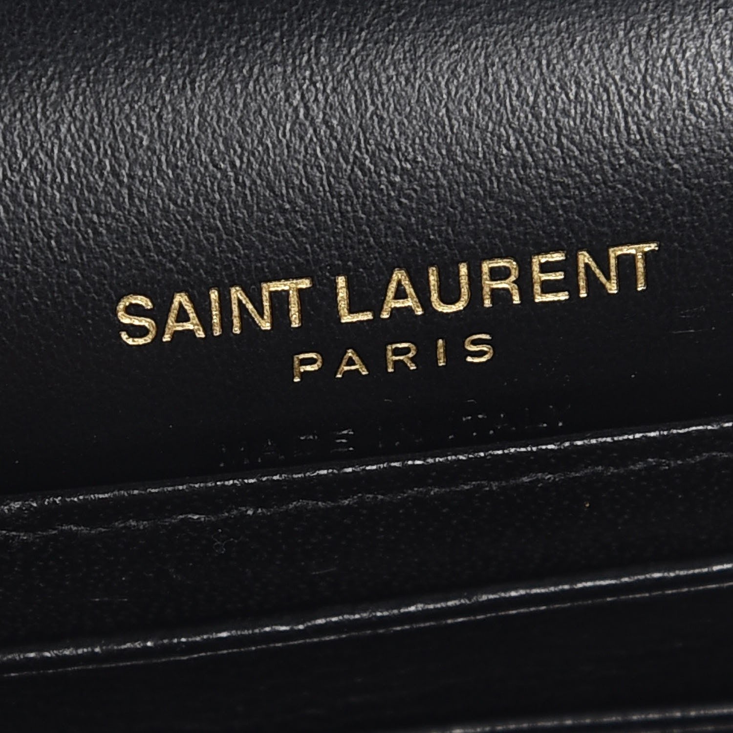 Saint Laurent Smooth Calfskin Monogram Kate Belt Bag Black 9 of 14