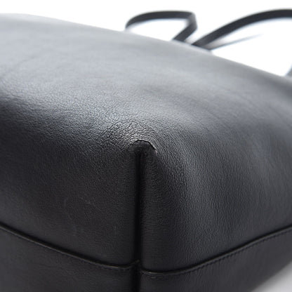 Saint Laurent Calfskin Large Shopping Tote Black 12 of 17
