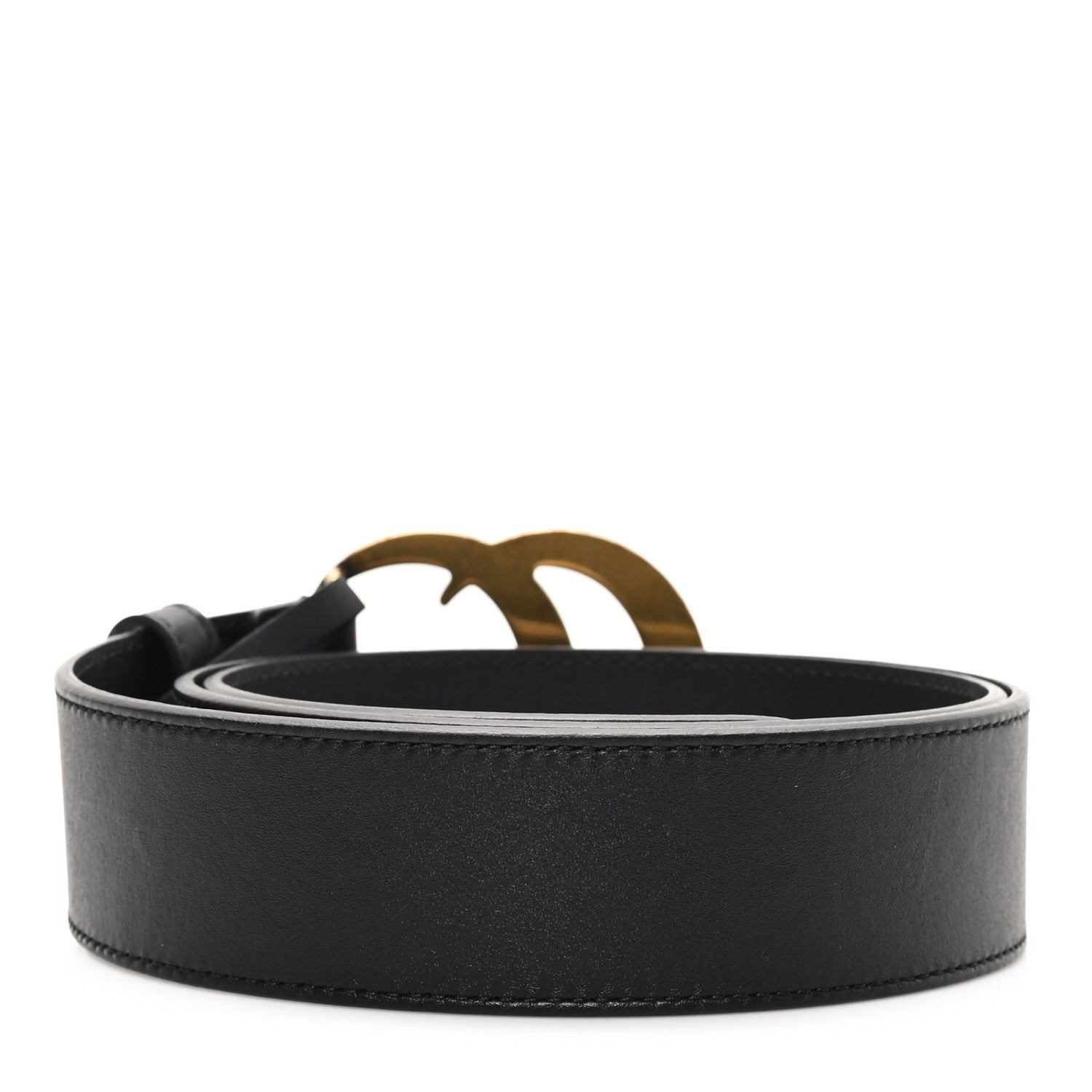 Gucci Calfskin Double G 40mm Belt 90 36 Black 2 of 5