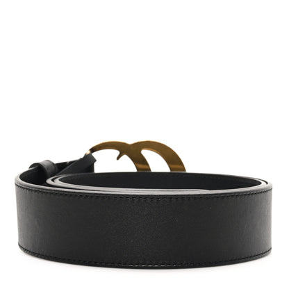 Gucci Calfskin Double G 40mm Belt 90 36 Black 2 of 5
