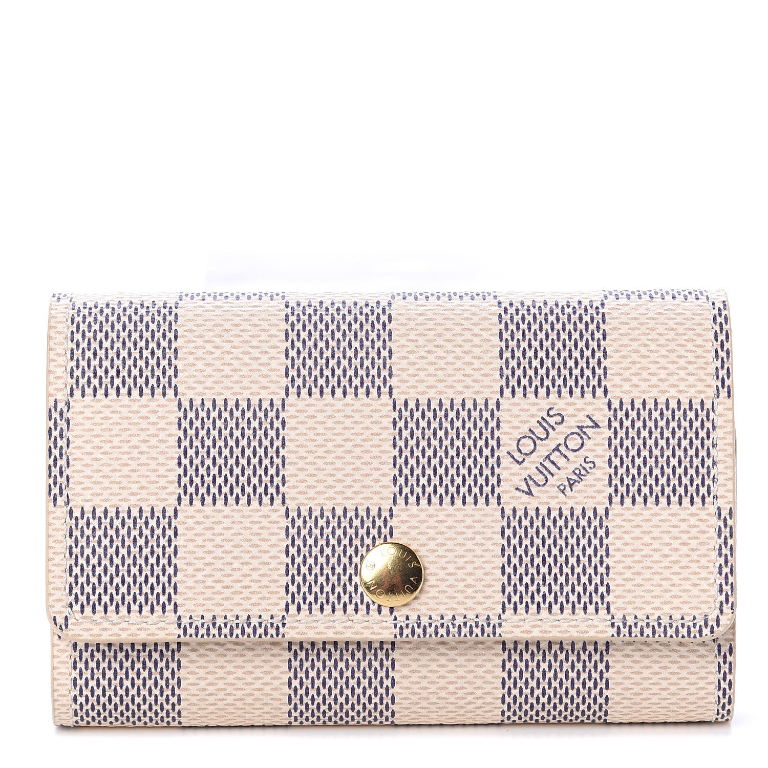 Louis Vuitton Damier Azur Multicles 6 Key Holder 1 of 6