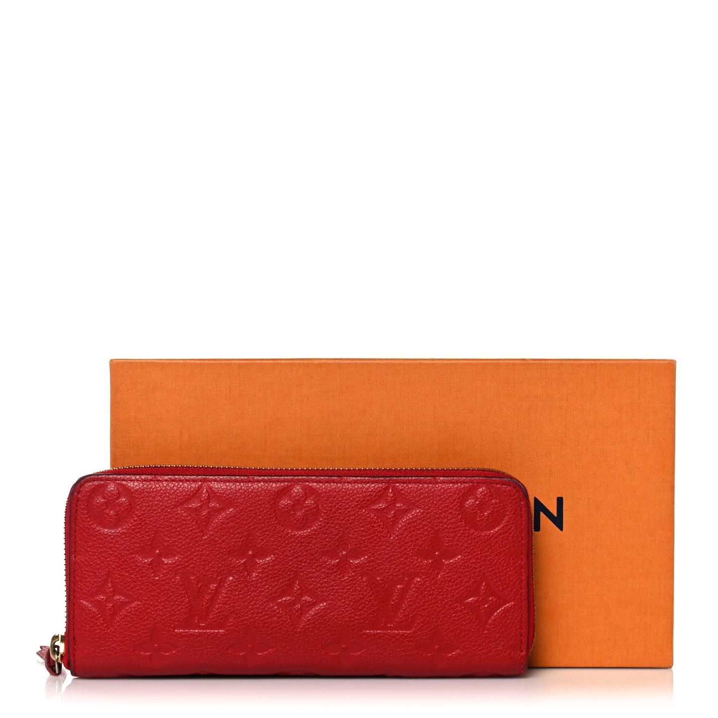 Empreinte Clemence Wallet Cherry