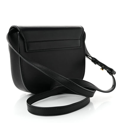 Saint Laurent Smooth Calfskin Classic Monogram Small Kaia Satchel Black 3 of 9