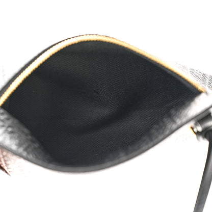 Loewe Calfskin Embossed Mini Repeat T Pouch Black 5 of 10