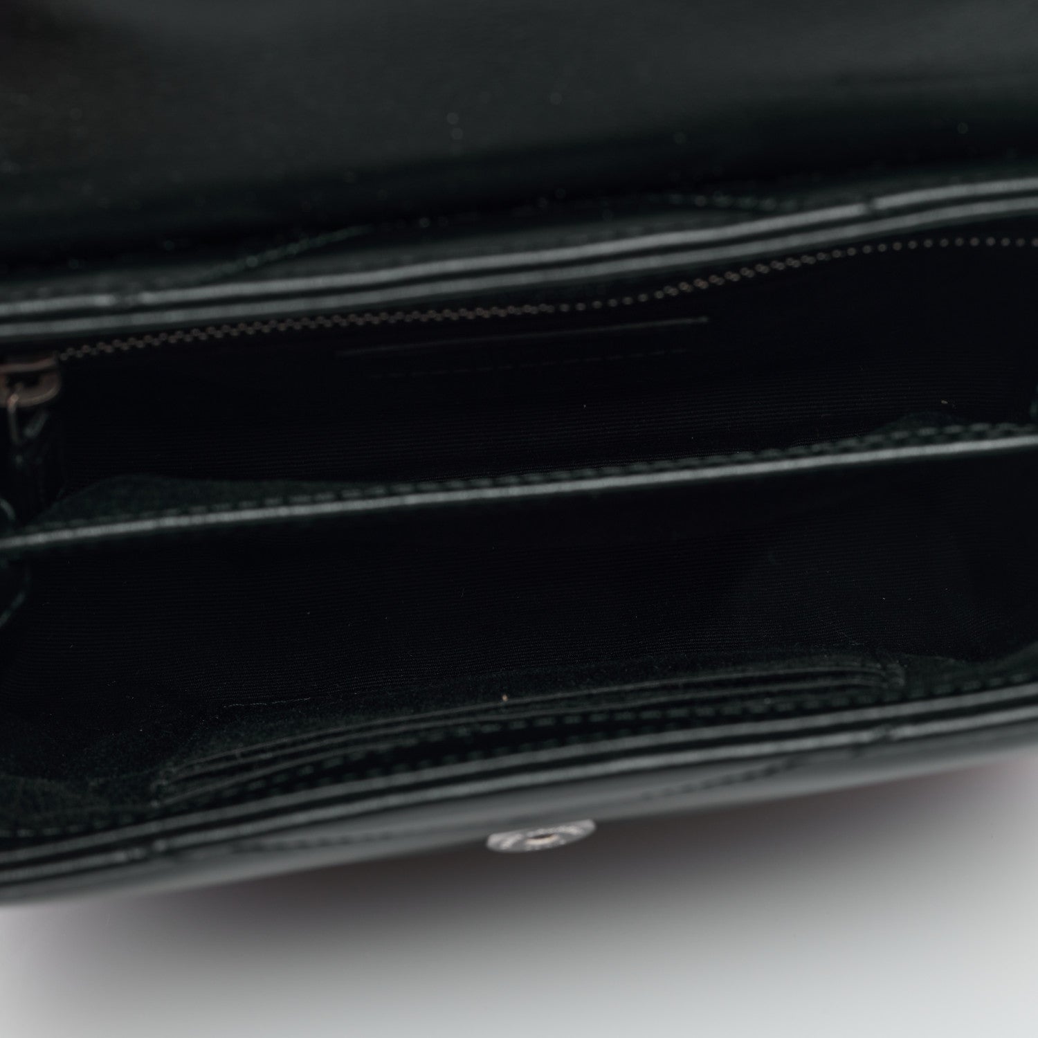 Saint Laurent Calfskin Y Quilted Monogram Toy Loulou Crossbody Bag Black 5 of 9