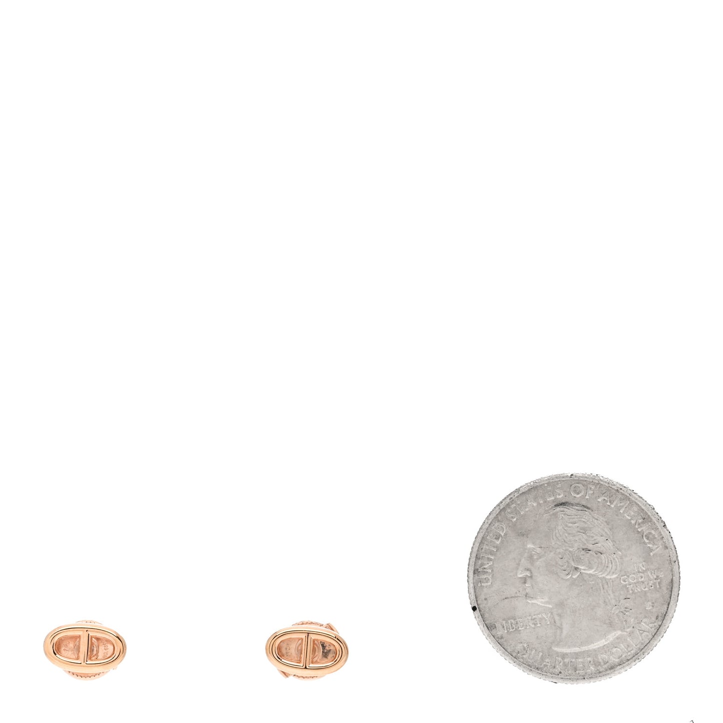 18K Rose Gold TPM Farandole Stud Earrings
