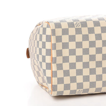 Louis Vuitton Damier Azur Speedy 30 8 of 9