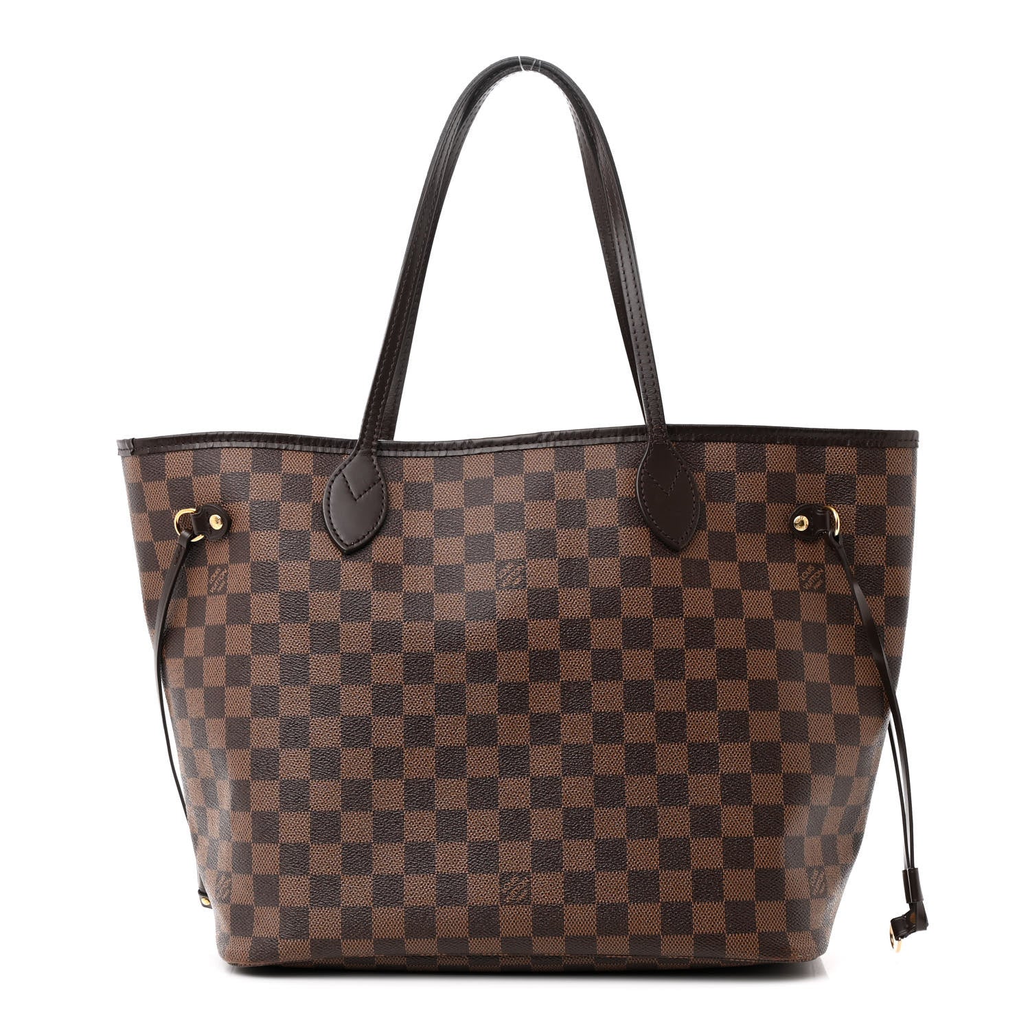 Louis Vuitton Damier Ebene Neo Neverfull MM Rose Ballerine 1 of 14