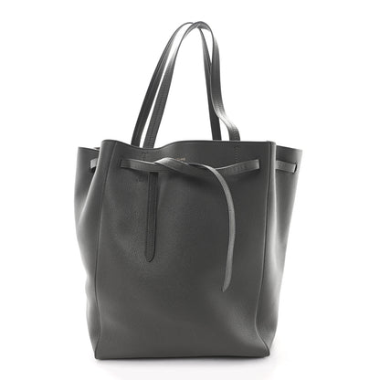 Celine Soft Grained Calfskin Medium Belt Cabas Phantom Grey 1 of 10
