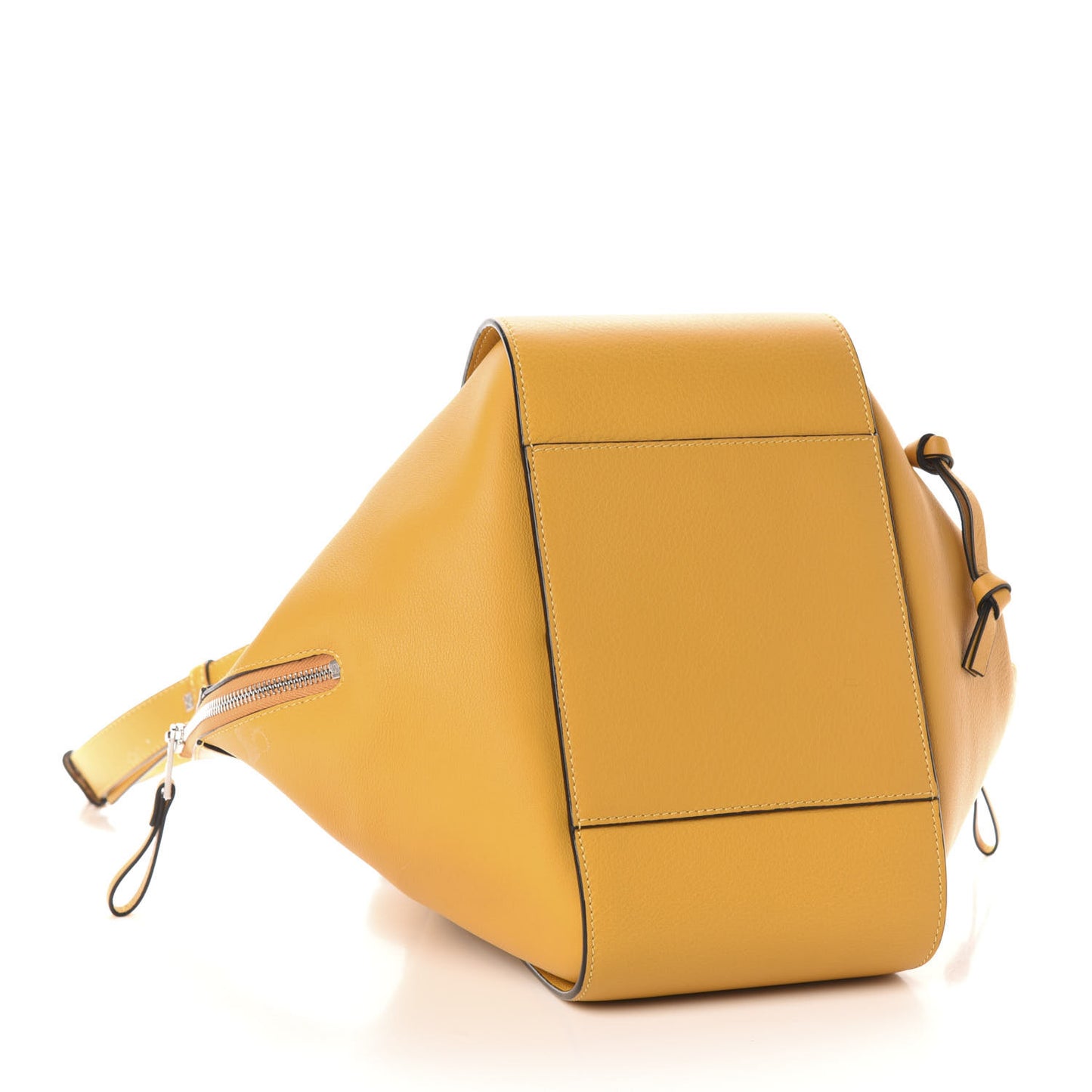 Calfskin Small Hammock Shoulder Bag Yellow