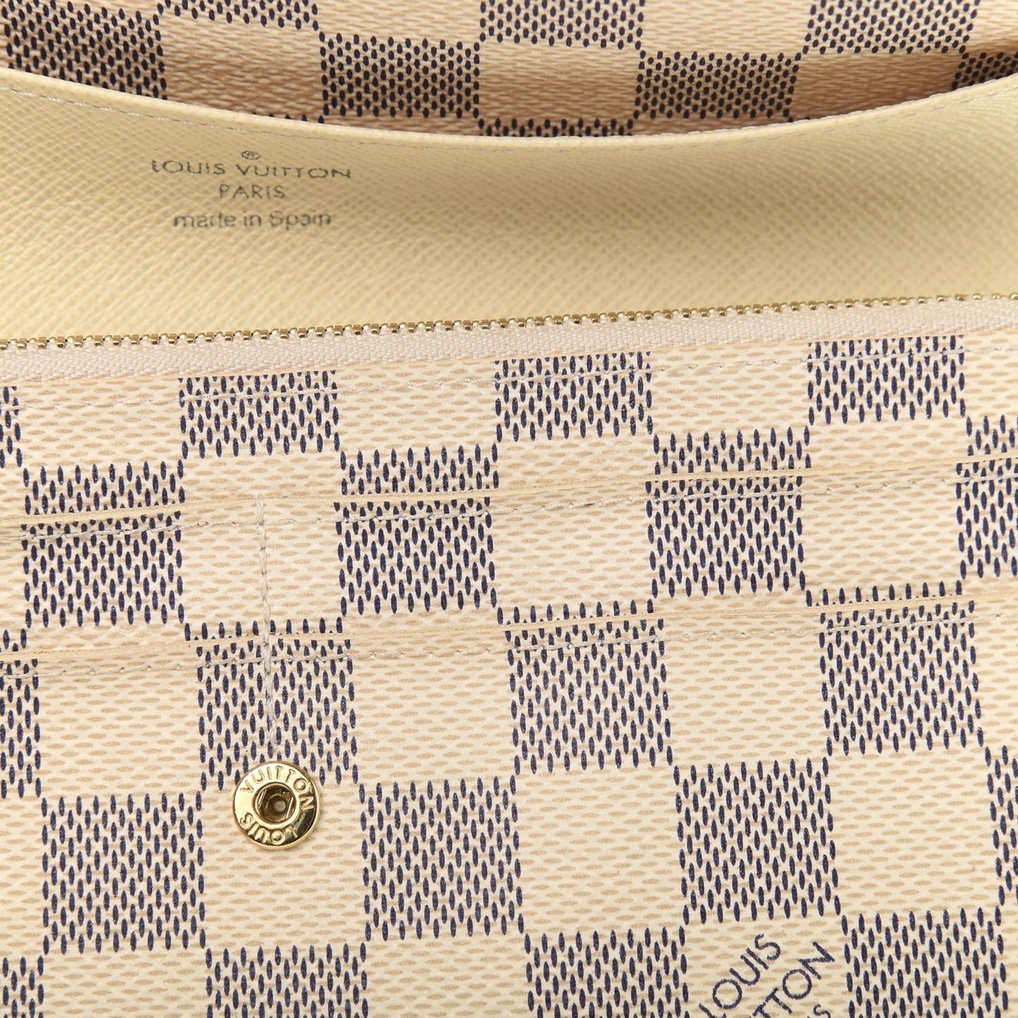 Damier Azur Emilie Wallet
