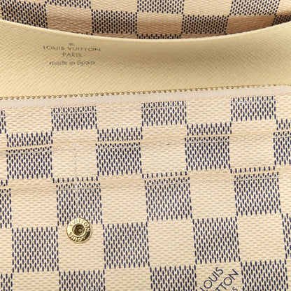 Louis Vuitton Damier Azur Emilie Wallet 8 of 11
