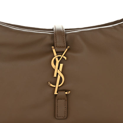 Saint Laurent Padded Lambskin Le 5 A 7 Hobo Dark Peanut 8 of 11