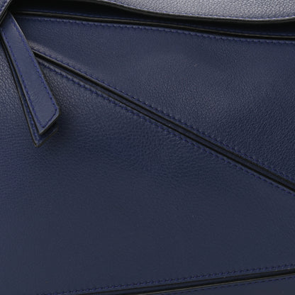 Loewe Calfskin Medium Puzzle Bag Marine 8 of 13