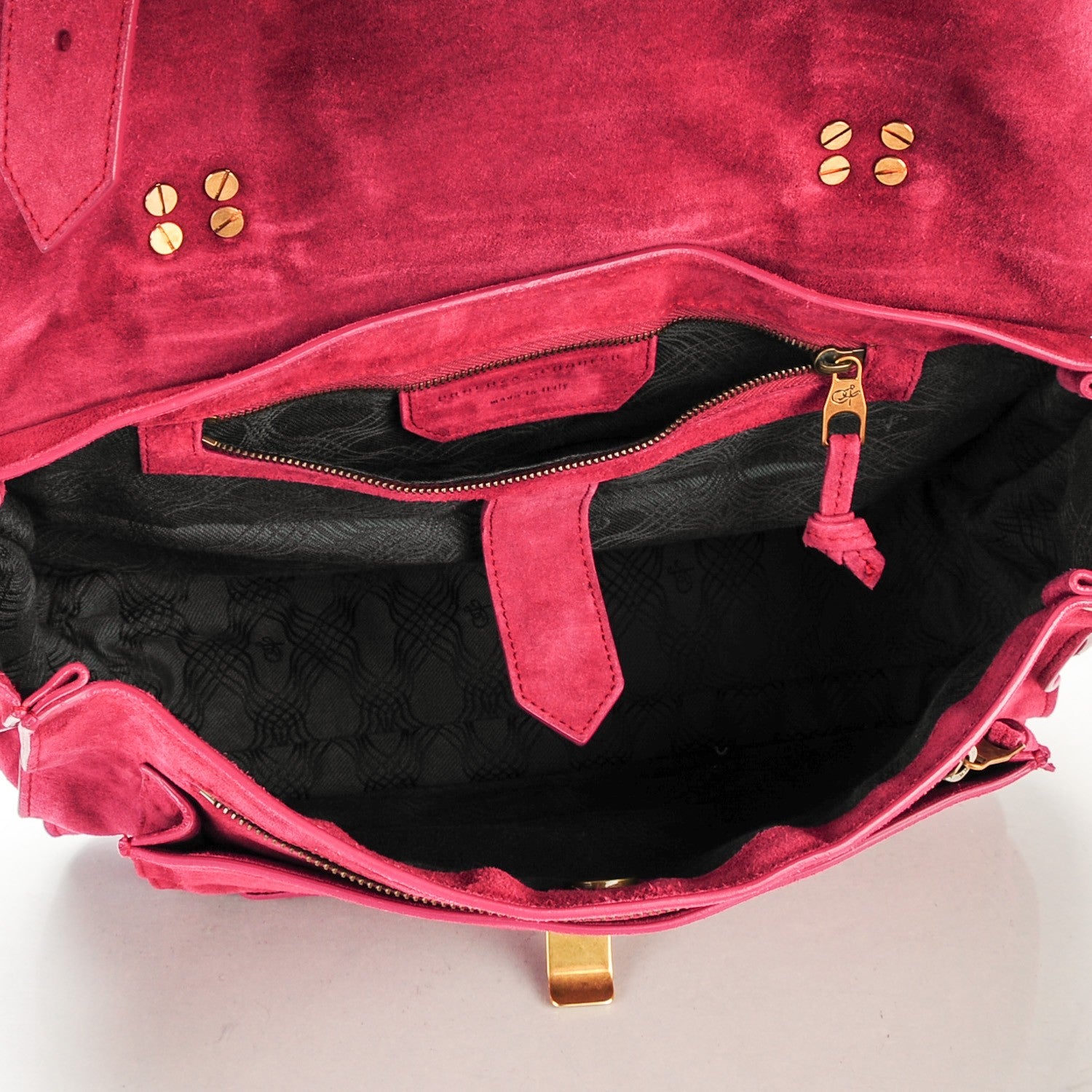 Proenza Schouler Suede Medium PS1 Satchel Chianti 5 of 7