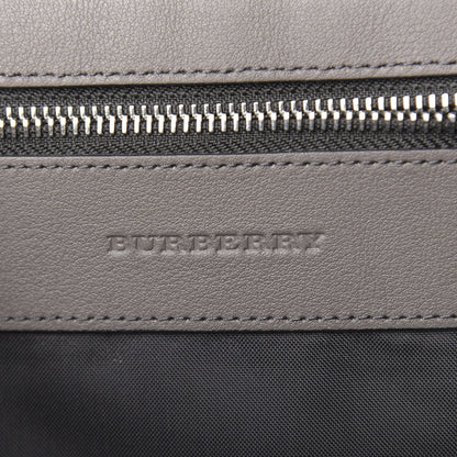 Burberry Nylon Calfskin Icon Stripe Backpack Black 7 of 8