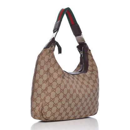 Gucci Monogram Medium Pop Hobo Dark Brown 3 of 16