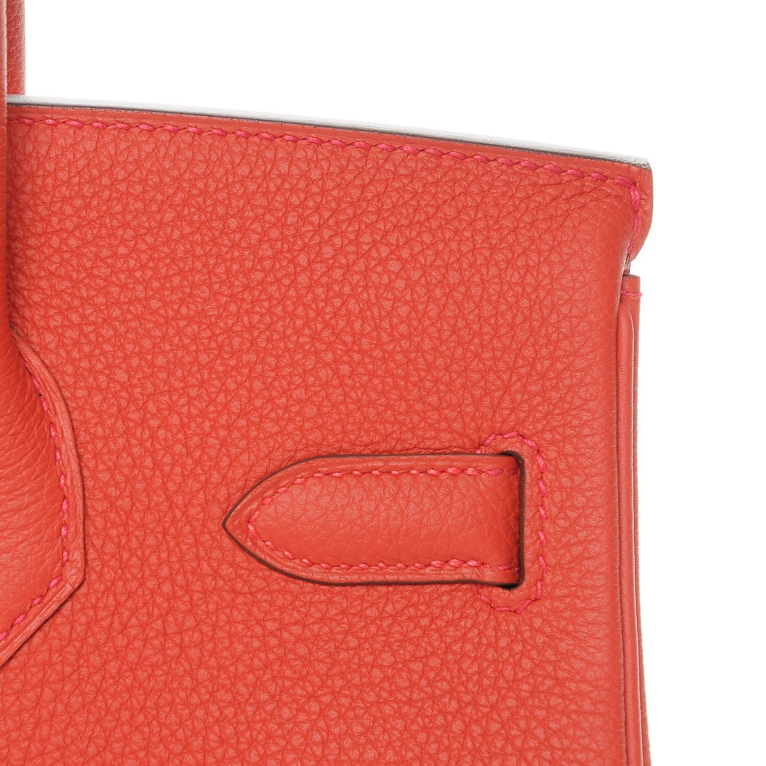 Hermes Togo Birkin 30 Geranium 9 of 27