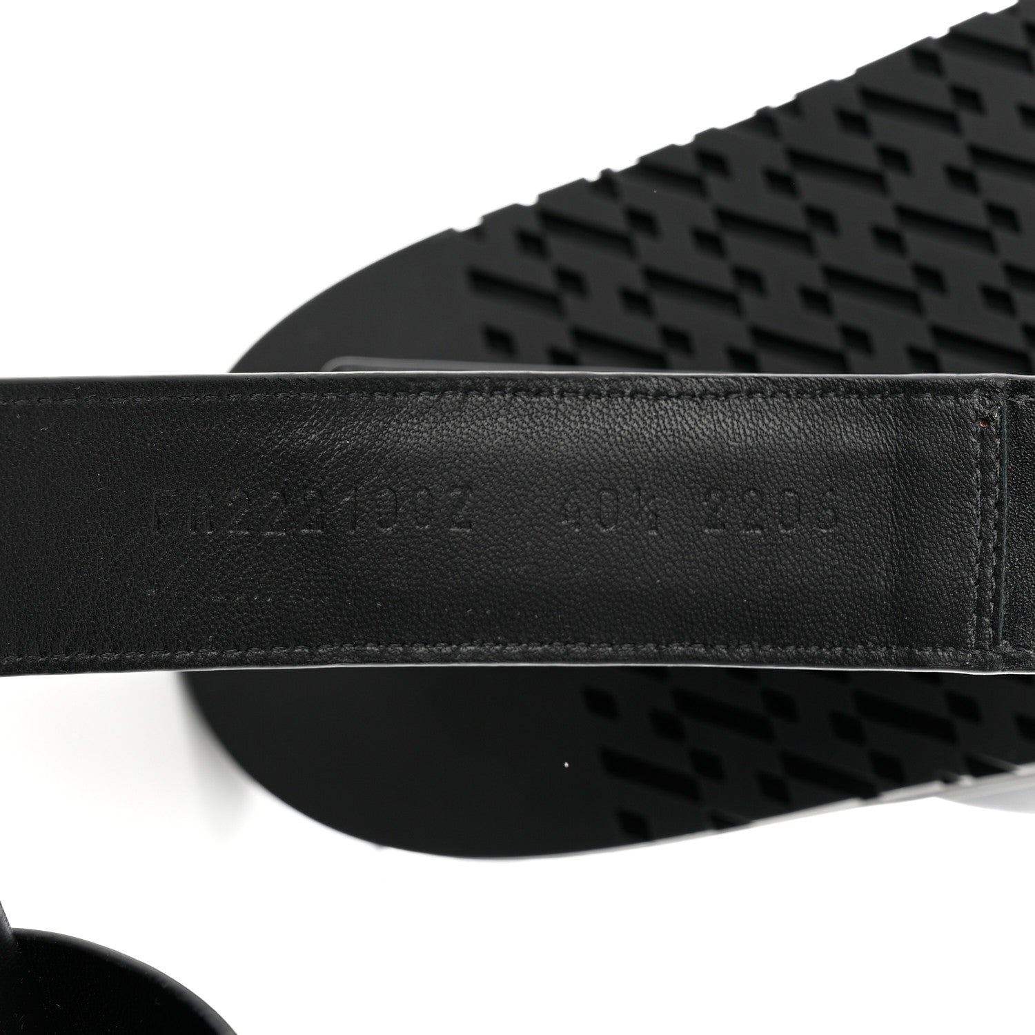 Hermes Calfskin Womens Chypre Sandals 40.5 Black 6 of 9