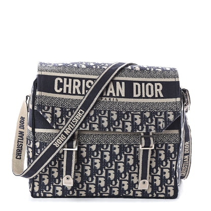 Christian Dior Oblique Medium Diorcamp Messenger Blue 1 of 8