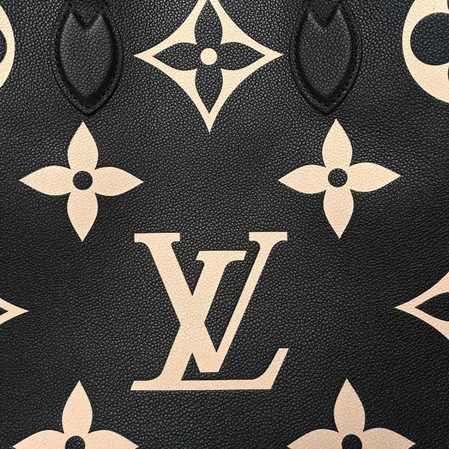 Louis Vuitton Empreinte Monogram Giant Onthego GM Black Beige 7 of 11