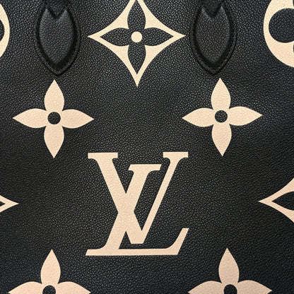 Louis Vuitton Empreinte Monogram Giant Onthego GM Black Beige 7 of 11