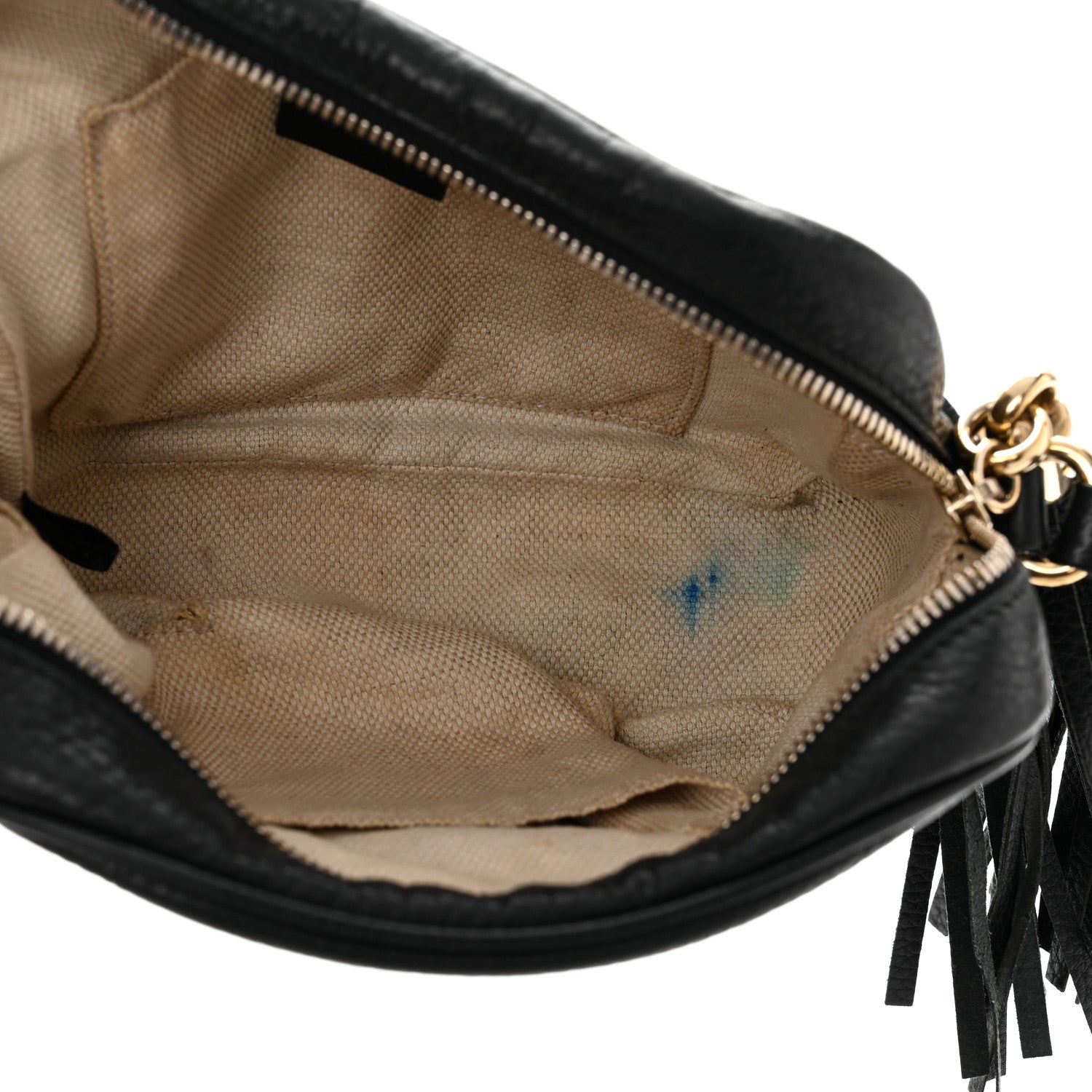 Gucci Pebbled Calfskin Small Soho Disco Bag Black 5 of 12