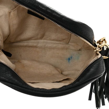 Gucci Pebbled Calfskin Small Soho Disco Bag Black 5 of 12