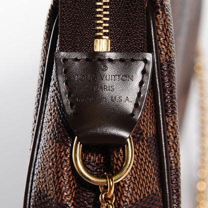 Louis Vuitton Damier Ebene Eva Clutch 6 of 7
