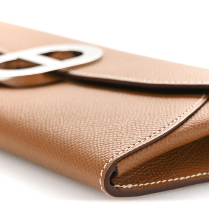 Hermes Epsom Maillon Wallet To Go Gold 10 of 11