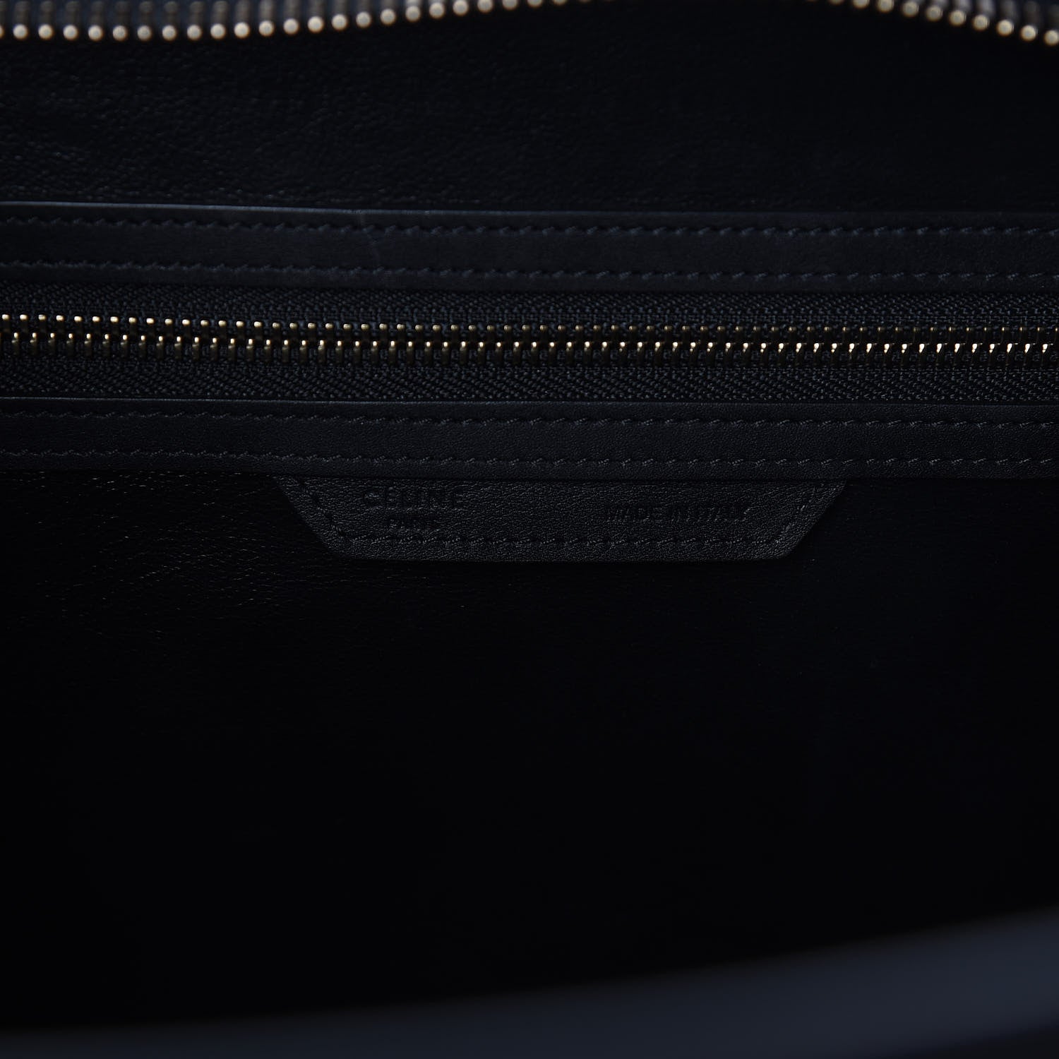 Celine Smooth Calfskin Mini Luggage Black 8 of 11