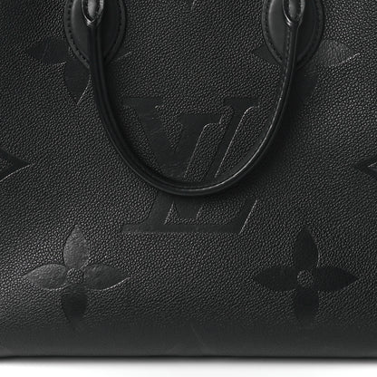 Louis Vuitton Empreinte Monogram Giant Onthego MM Black 7 of 8