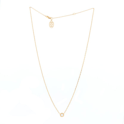 Cartier 18K Yellow Gold Diamond LM D'Amour Pendant Necklace 2 of 3