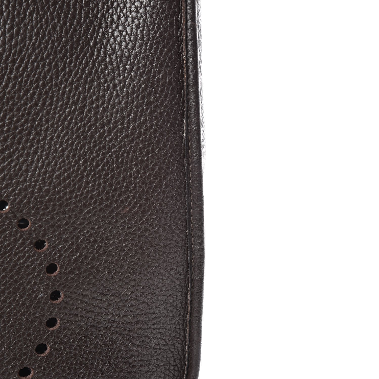 Hermes Taurillon Clemence Evelyne II GM Chocolate 14 of 23