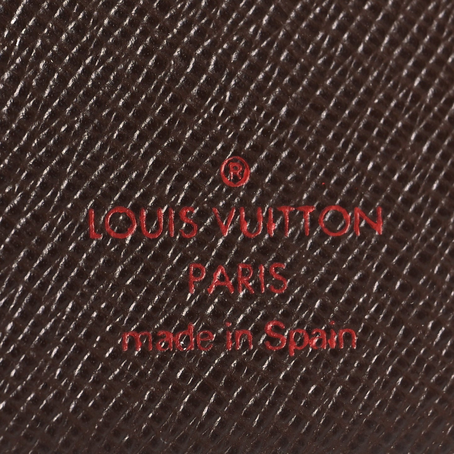 Damier Ebene Small Ring Agenda Cover