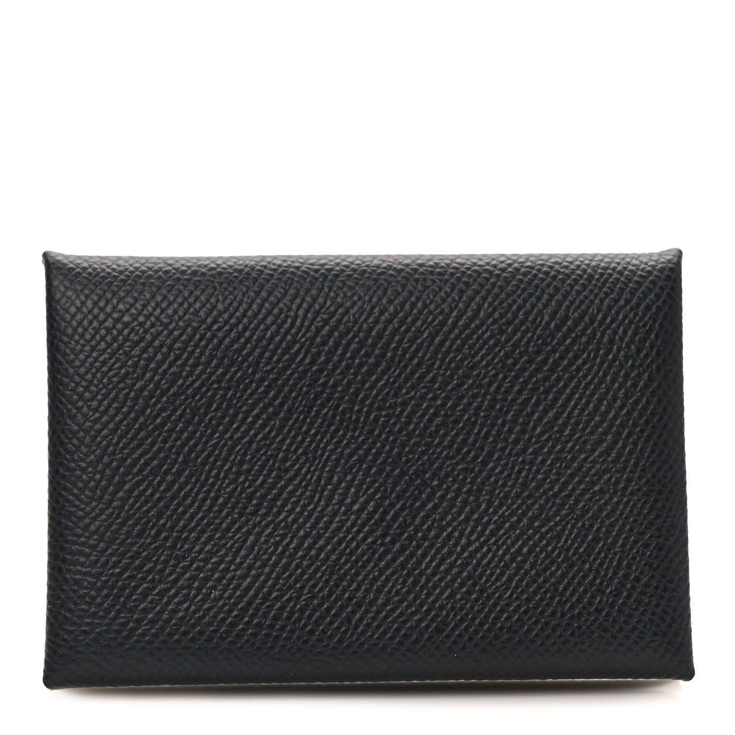 Hermes Epsom Calvi Card Case Black 1 of 7