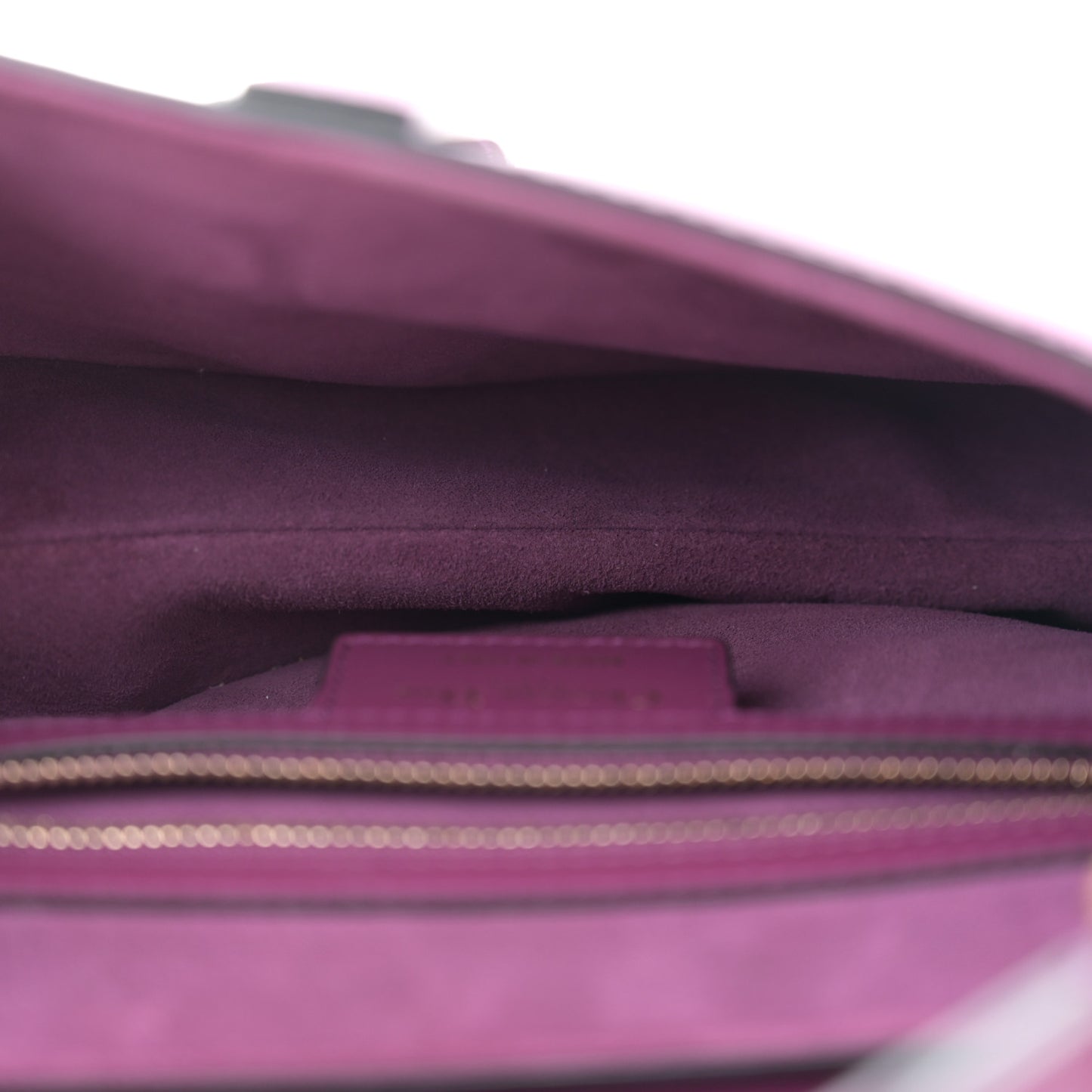 Calfskin Saddle Bag Purple