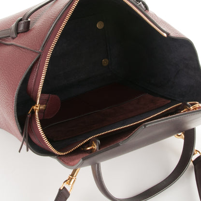 Celine Goatskin Smooth Calfskin Mini Belt Bag Burgundy 6 of 8