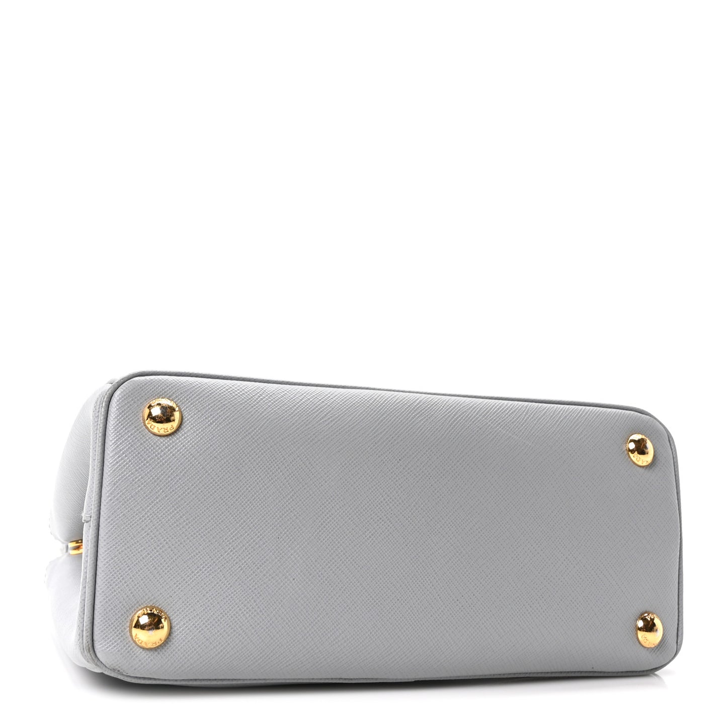 Saffiano Lux Small Galleria Double Zip Tote Granito