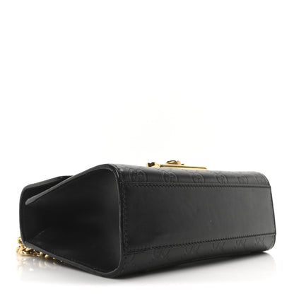 Gucci Guccissima Small Padlock Shoulder Bag Black 4 of 10
